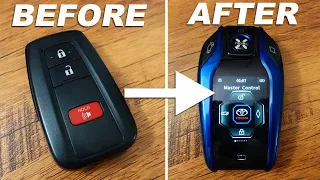 Upgrade your Car Key to a SMART KEY LCD Fob (FitcamX Remote Key Review)