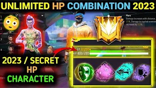 Unlimited Hp Character Combination | Unlimited Hp Best Character Combination | Unlimited Health ff