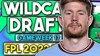FINAL FPL GAMEWEEK 17 WILDCARD TEAM | BEST TEAM FOR GW17 | Fantasy Premier League Tips 2022/23