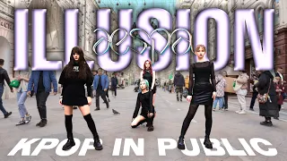 [K-POP IN PUBLIC ONE TAKE] aespa 에스파 '도깨비불 (Illusion)' | Dance cover by 3to1