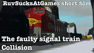 The faulty Signal Train Collision (Short Movie)