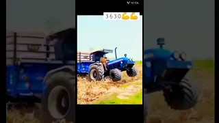 Massey 241  VS Newholland 3630 trolly pulling 🌟⭐🌠🌠🌠#short