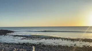 Surfing at Magnet Bay Banks Peninsula New Zealand 7/2/20