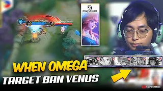 WHEN OMEGA TRIED TO TARGET BAN OHMYV33NUS in this GAME. . . 😮🤯