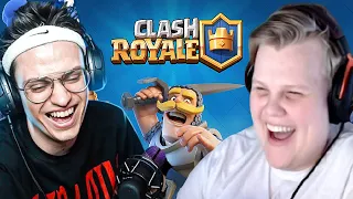 БУСТЕР ИГРАЕТ В CLASH ROYALE | БУСТЕР ПРОТИВ КАРАВАЯ!