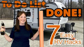 Fast! Easy! Cheap!  We Take 7 RV Projects Off Our To Do List!