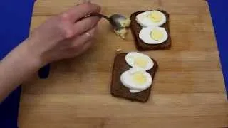 Рецепт приготовления тостов с яйцом в тостере VITEK VT-1582 BK