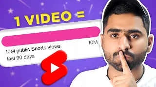 😱Youtube Shorts Tips | 1 Video se 10 million views kaise complete karen