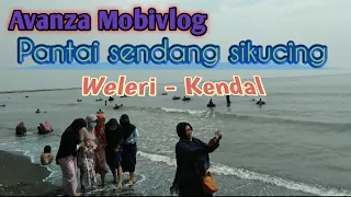 Menyusuri jalanan di hari lebaran, terdampar di Pantai Sendang Sikucing Weleri, Kendal