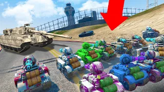 RC TANK ARMY STORMS THE MILITARY BASE! *CRAZY!* | GTA 5 THUG LIFE #311