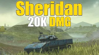 Uprising: Sheridan 20K DMG WoT Blitz