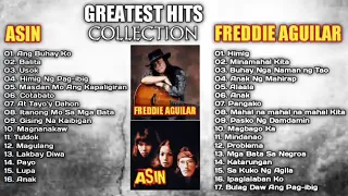 Asin, Freddie Aguilar Greatest Hits NON STOP - Freddie Aguilar, Asin Tagalog Love Songs Of All Time