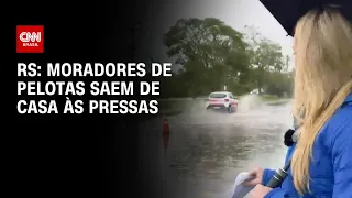 RS: Moradores de Pelotas saem de casa às pressas | BRASIL MEIO-DIA