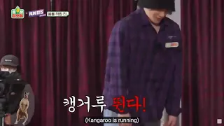 Bunny Jungkook turns into a Kangaroo!!! | 캥거루 뒨다!!| Run BTS ep141