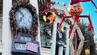 Disneyland's Nightmare Before Christmas Haunted Mansion Overlay~Full Ride!