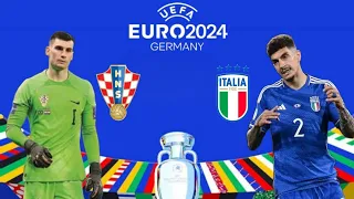 Croatia 🇭🇷 vs 🇮🇹 Italy | UEFA Euro 2024 | Group B | Simulation