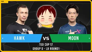 WC3 - [NE] Moon vs HawK [HU] - LB Round 1 - TeD Cup 17