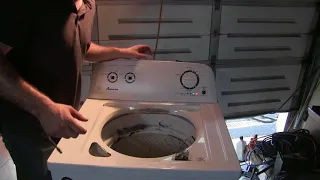 HE Top Load Washer Destruction