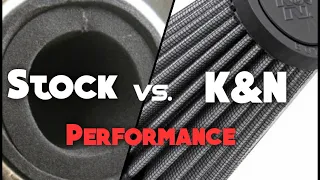 K&N vs. Stock air filter performance | Arka Rider | Apache 160