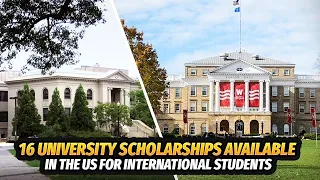 16 University Scholarships for International Students in USA