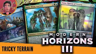 Tricky Terrain Full Deck Reveal! | Modern Horizons 3 Commander Precon MTG Spoilers