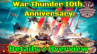 War Thunder 10 Year Anniversary Event + Sales Overview - Maus, Sturmtiger, E-100, AND MORE!