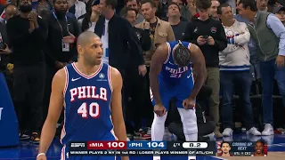 76ers defeat the Heat in the play-in to clinch a playoff spot