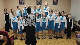 Отчётный концерт детского хора ДМШ №6 г. Мурманска. 28.04.2022