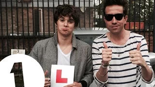 Brad from The Vamps - Grimmy's BAD Driving Experiment