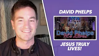 First Time Hearing David Phelps - He Lives from Hymnal (Official Music Video) | Christian Reaction!!