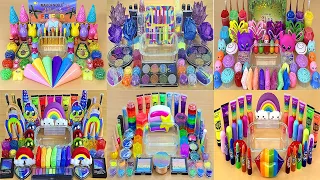 6 in 1 Video BEST of COLLECTION 🌈 RAINBOW SLIME 💯% Satisfying Slime Videos 1080p