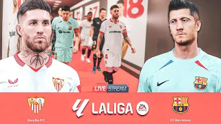 ⚡FC Barcelona vs. Sevilla FC : LaLiga 2023-24 | Football Life 2024 | Full Gameplay 🔥
