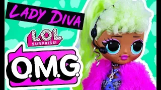 L.O.L. Surprise! O.M.G. Lady Diva doll Unboxing and Review!