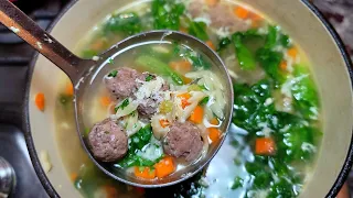 Italian Wedding Soup | Soup Recipe #cooking