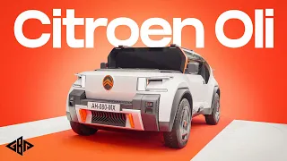 New 2022 Citroen Oli Electric Concept Car Reveal | 4K