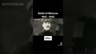 Battle of Moscow 1941 - 1942 [Before & After]