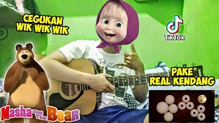 DJ TIKTOD MASHA AND THE BEAR PAKE GITAR AKUSTIK | versi koplo amjay 🙂