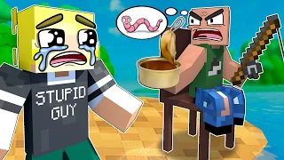 Stupid Guy ✅👈 FISHING, Season 3 (meme Minecraft animation)