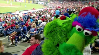 Philly Phanatic Meets Long Lost Brother