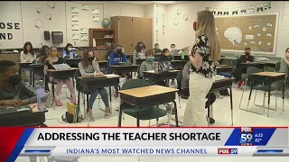 Indiana has a teacher shortage, especially teachers of color