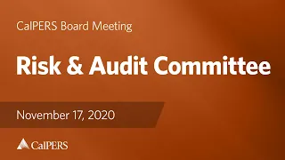 Risk & Audit Committee | November 17, 2020