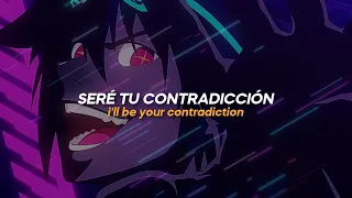 The God of High School OP ; KSUKE feat. Tyler Carter - Contradiction | lyrics ン sub español.