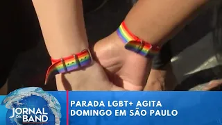 São Paulo recebe parada LGBTQIAPN+ neste domingo (2) | Jornal da Band