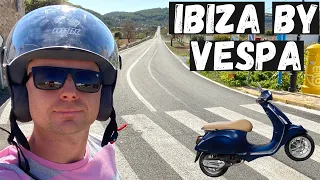 A VESPA Tour of IBIZA | We Hired A Vespa For The Day And Ended Up In PORTINATX For A Swim