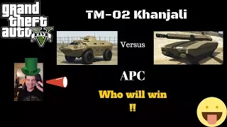 TM-02 Khanjali VS APC Showdown in GTA V Online