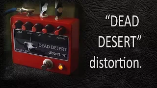 DIY StompBox-2.4 Dead Desert distortion. + Делаю демозапись.