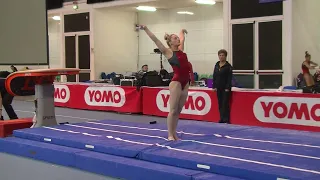 MyKayla Skinner Practices Amanar (USA) - Day 2 Training, Jesolo 2016