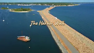 NB Points of Interest - The Harbor Walk - New Bedford MA - DJI Mini 2 - 4K