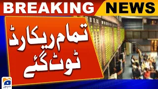 Pakistan Stock Exchange hits new all-time highs, records broken | Geo News