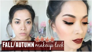 Fall/Autumn Makeup Look! Chit-Chat Talk Through Video!